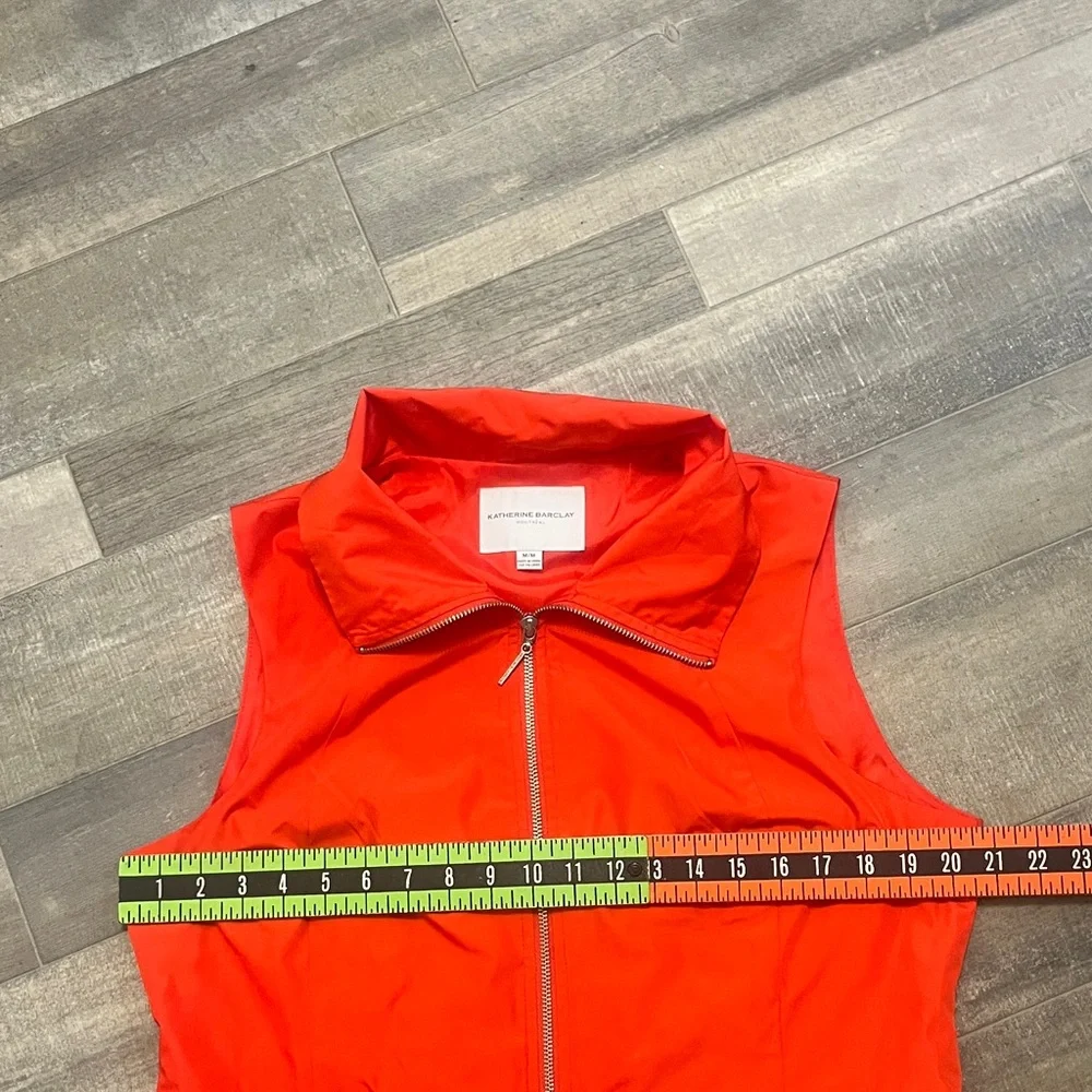 Katherine Barclay Vivid Orange Zip Jacket - Picture 5 of 9